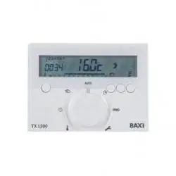 Termóstato ambiente programável TX 1200 Baxi Baxi Roca - 1