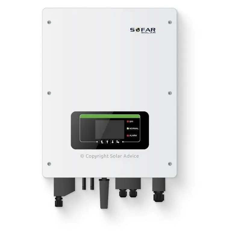 Inversor de rede Hibrido SOFAR HYD 4000-ES com Wifi e DC switch SOFAR/RENAC - 1