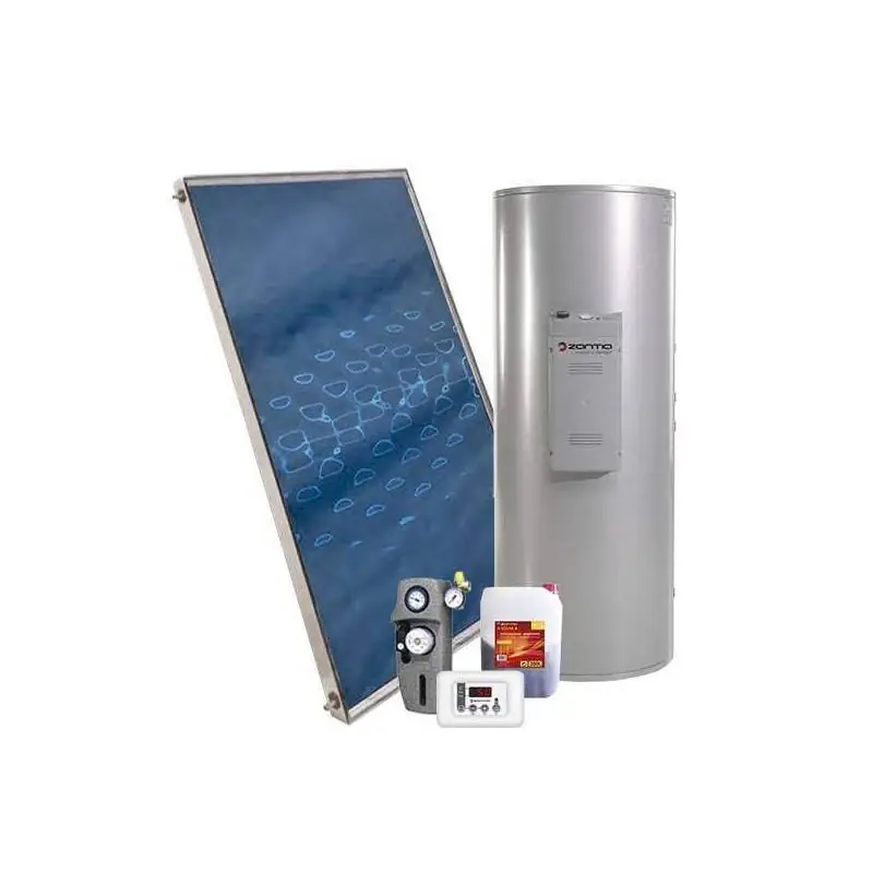 Kit Solar térmico ZHS-ECO INOX 200L/300L (3 anos garantia) Zantia - 1