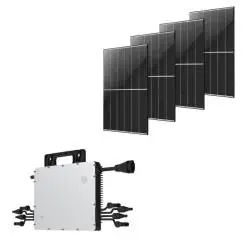 Kit autoconsumo 2000w com módulos Trina - 1