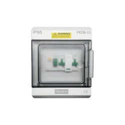 Quadro elétrico de proteção AC monofásico 25A 3kw - 2 Quadro elétrico de proteção AC monofásico 25A 3kw - 2