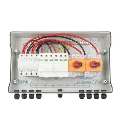Quadro elétrico de proteção DC 1000V / 32A, 2 in 2 out Projoy electric - 4 Quadro elétrico de proteção DC 1000V / 32A, 2 in 2 out Projoy electric - 4