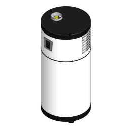 Bomba de calor 200 Litros para AQS Aço INOX 444 Aquecinox - 2