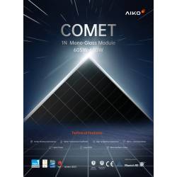 Módulo fotovoltaico Aiko 610W célula N-Type Aiko - 3