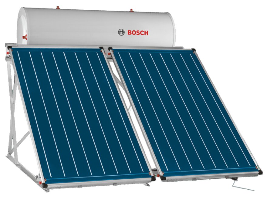 Sistema solar de Termossifão 300L Junkers/Bosch (telhado plano) Bosch/Junkers - 1 Sistema solar de Termossifão 300L Junkers/Bosch (telhado plano) Bosch/Junkers - 1