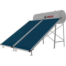 Sistema solar de Termossifão 300L Junkers/Bosch (telhado plano) Bosch/Junkers - 2 Sistema solar de Termossifão 300L Junkers/Bosch (telhado plano) Bosch/Junkers - 2